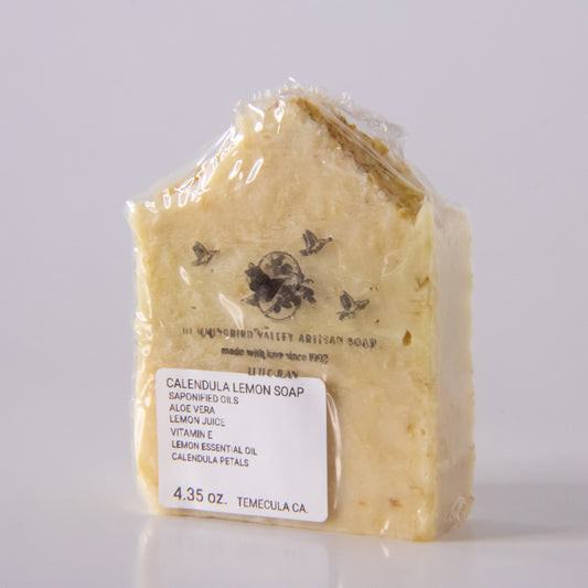 Calendula Lemon Handcrafted Soap