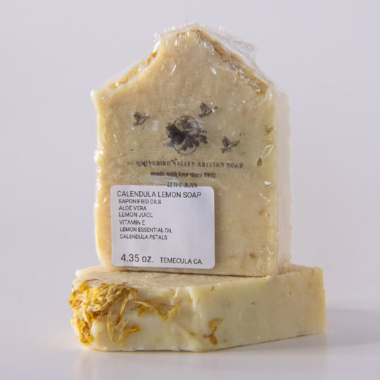 Calendula Lemon Handcrafted Soap